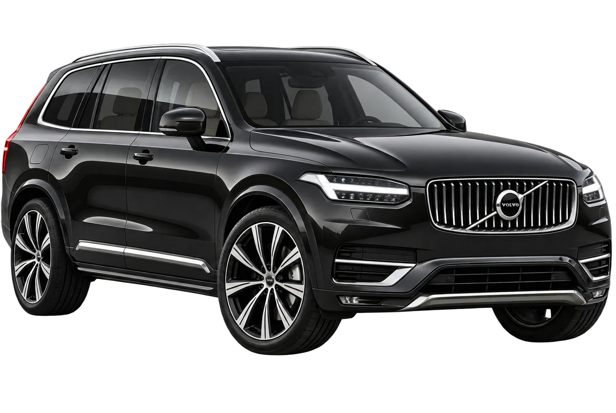 Svart SUV som exempel på större bil AutoONE tvättar